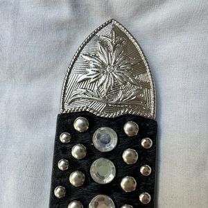 Women’s Horse hair bling belt